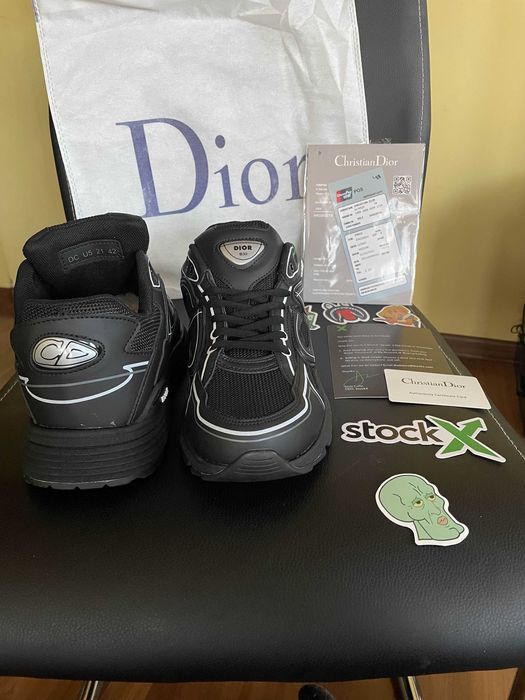 Dior B30 Triple Black (reflective) (40-46)