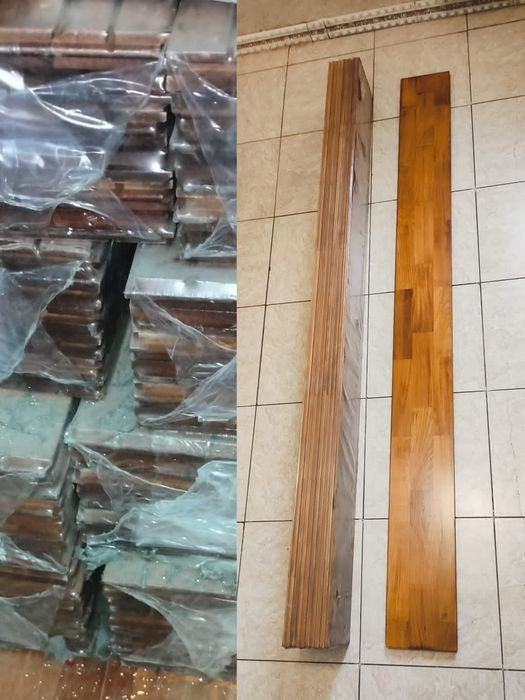 Паркет натуральное дерево  крашеное