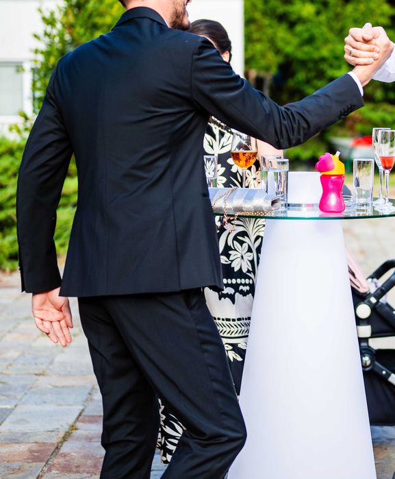 Monni Мъжки сватбен официален костюм, Размери 50-52 EU