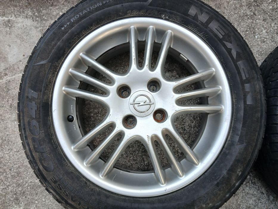 Оригинални Алуминиеви джанти 15цола за Opel astra.zafira.meriva.corsa. Fiat-punto.4×100.,irmscher.