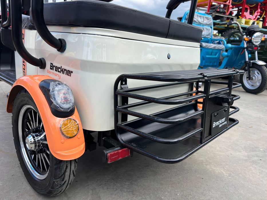 Tuk-tuk BRECKNER TRAVEL-2 triciclu electric cu CIV fara permis Agramix