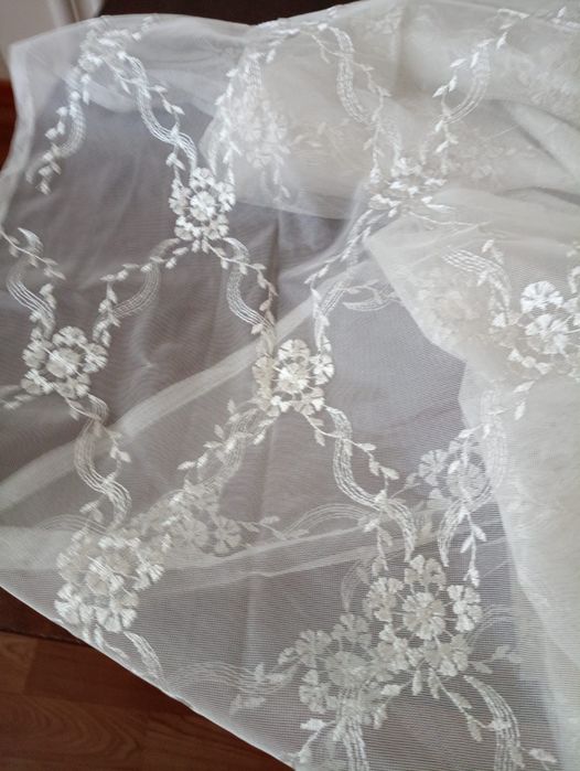 Тюль капроновая,с рисунком