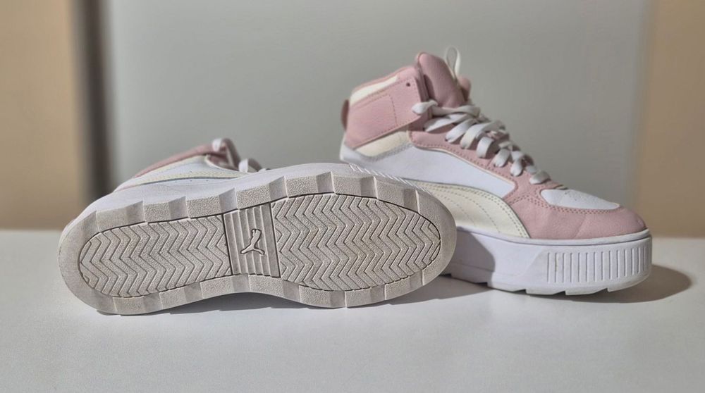 Спортни кецове Puma Karmen от кожа и еко кожа