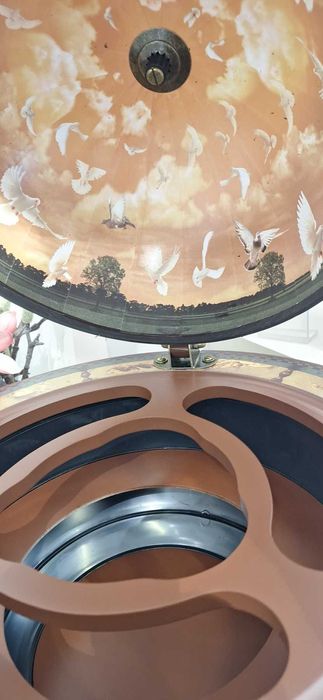 Нов - Голям Глобус Луксозен Мини Бар - Поставка за Бутилка  - Юбилей!