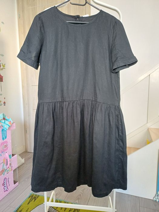 Bluza salopeta  camasa in rochie drindl  in viscoza bumbac