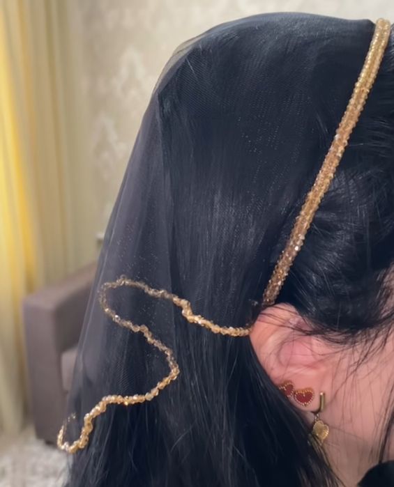 Платок-ободок головной убор