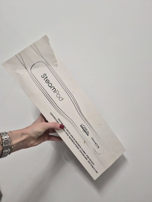 Преса за коса L’Oréal Professionnel - Steampod 3.0, 180-210ºC, бяла