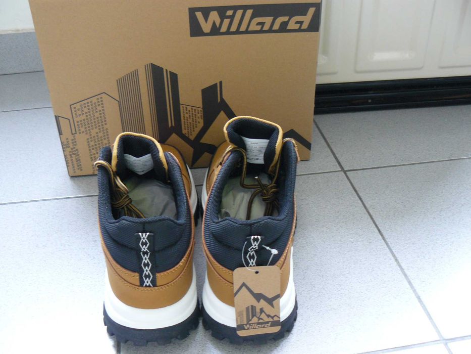 Ghete Barbati WILLARD Noi,Originali In Cutie,Culoare Maro,Marime 44