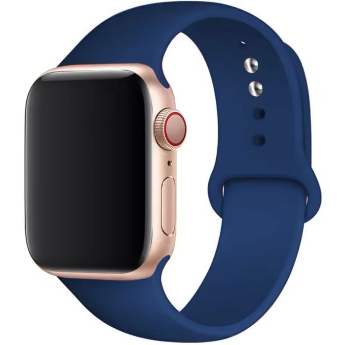 Силиконови каишки - Apple Watch 6, 7, 8, 9, SE - 42, 44, 45 мм.