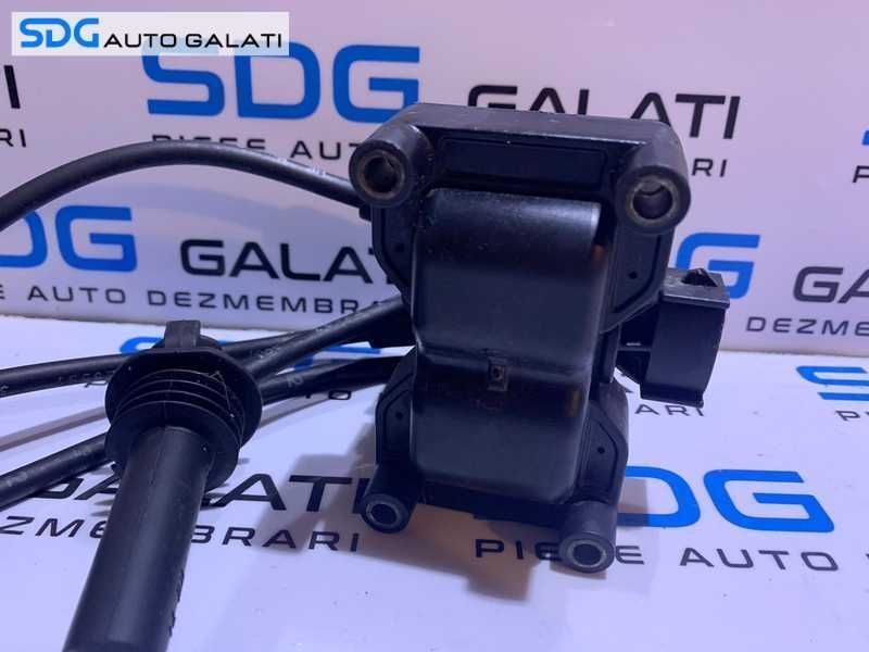 Bobina Inductie Completa cu Fisa Fise Ford Mondeo MK 3 1.8 2.0 2000 - 2007 Cod 988F-12029-BA 988F12029BA YM2F-12029-AB YM2F12029AB 0221503491 [D0187]