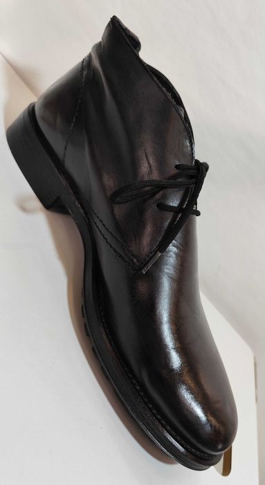 Ghete chukka 43 43.5 plain toe Lavoratione Artigianale piele naturala