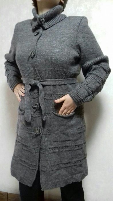 Кардиган вязаный