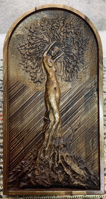 Дърворезба - Пано "Дървото на живота"