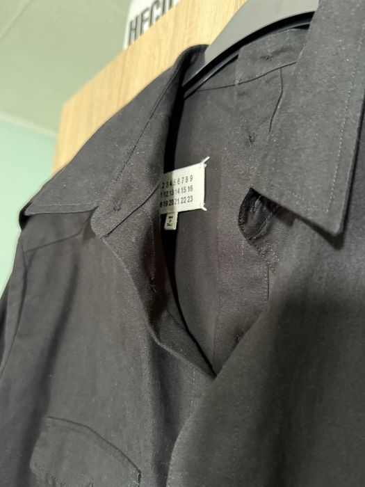 Camasa Maison Margiela, groasa, bumbac, 2 fete, noua, marime L