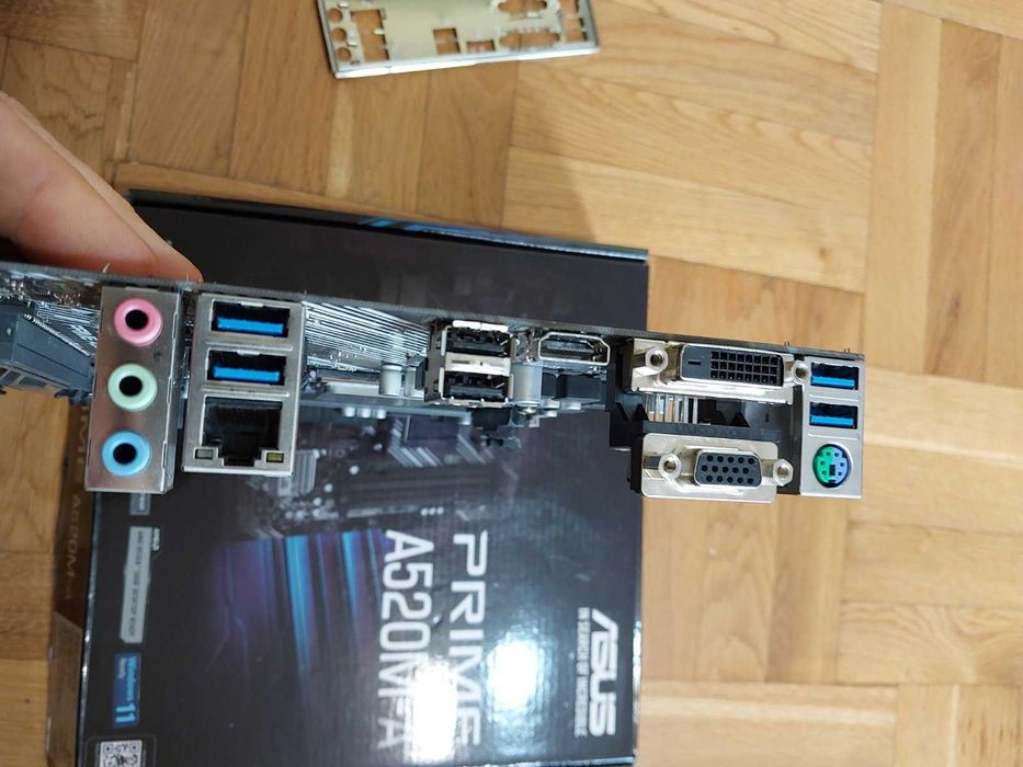 Ryzen 5 5600G + Asus Prime A520M-A