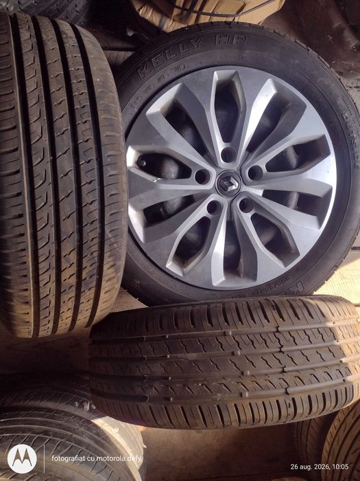 5x114,3/r16 cu senzori roți Renault și rezervă 5x114,3/r16