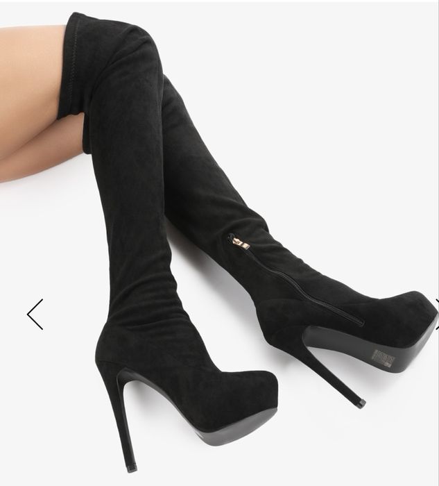 cizme cu toc si platforma