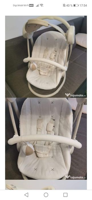 Vând leagăn  balansoar Mamas și Papas