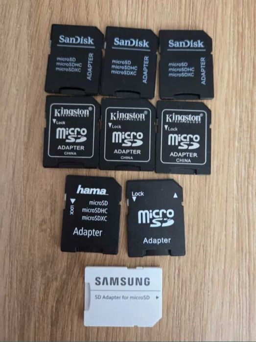 Carduri de memorie SD MiniSD MicroSD M2