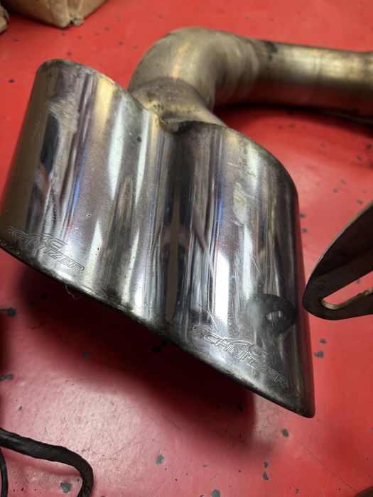 Vând kit boxe evacuare cu tipsuri (schnitzer)