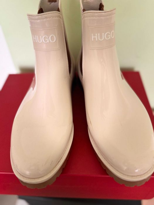 Гумени боти HUGO Tabita Rain Bootie, размер 41, с кутия