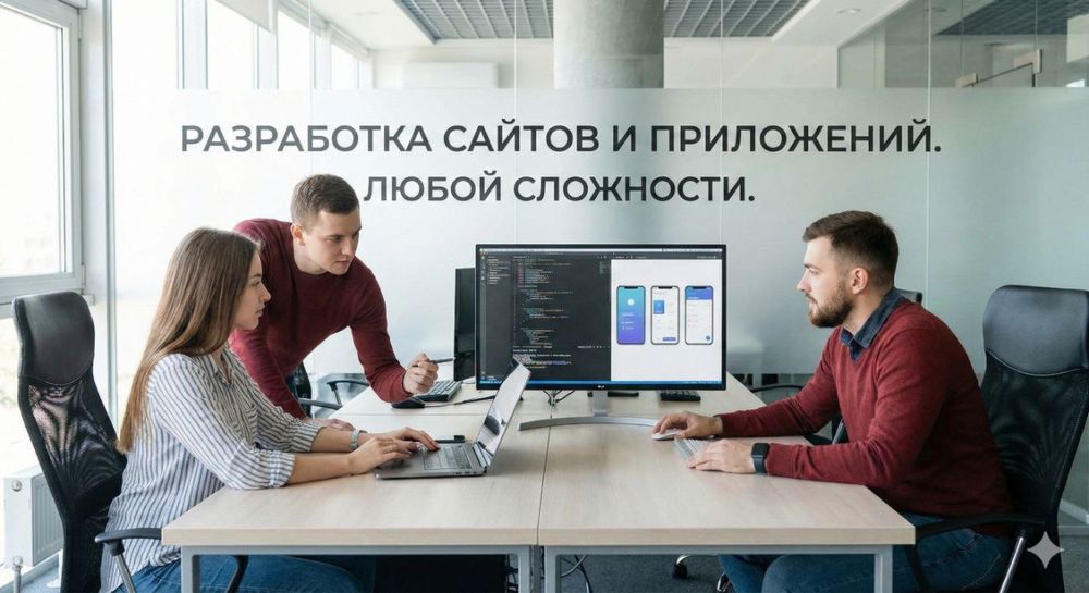 Разработка сайтов и приложений любой сложности