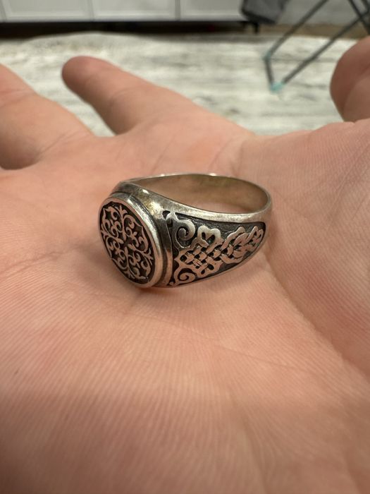 Кольцо (печатка) серебро 925