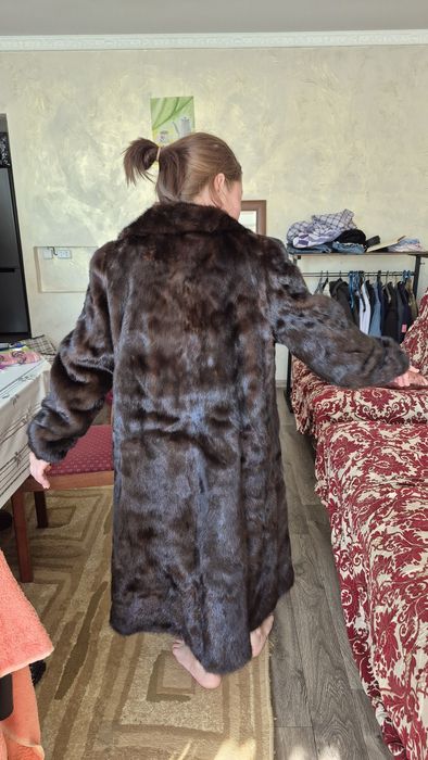 Норковая шуба, б/уразмер 54