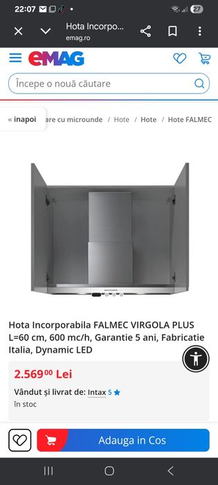 Vând hota, chiuveta bucatarie