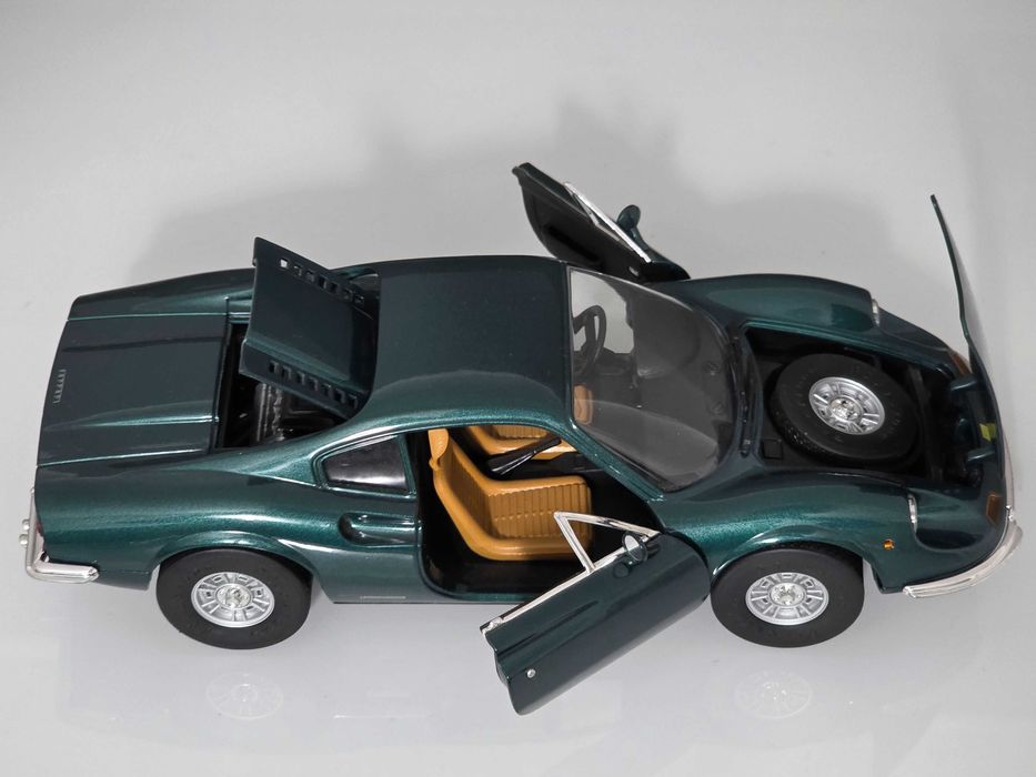 Macheta Auto 1/18 Anson Ferrari Dino 246 GT Verde