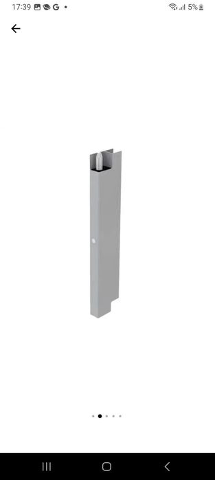 Mâner oblon duba 40 mm lungime cu vârf stanga