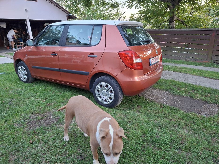 Skoda fabia 2 * facelift *numere rosii valabile 3luni