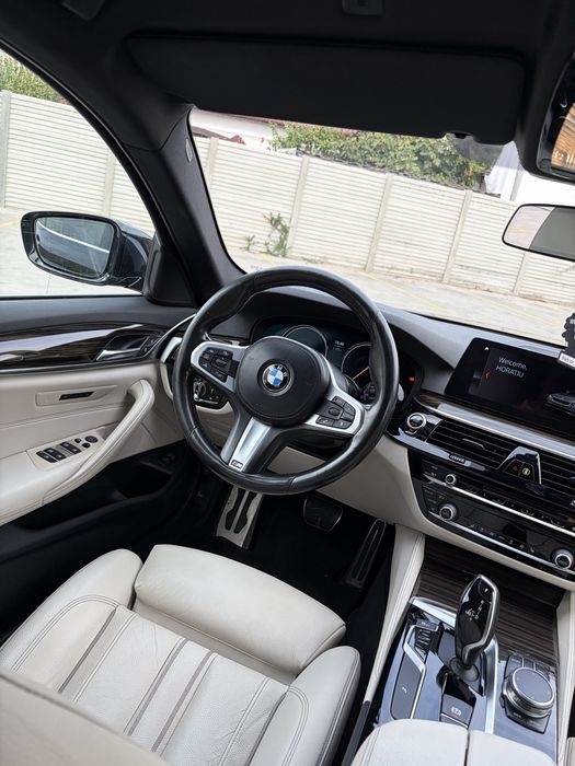 Bmw seria 5 G31 25d M 231 cp scaune comfort distronic camera lane assist pret fara tva