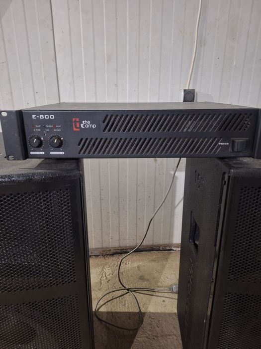 Boxe 15 inch si putere E 800