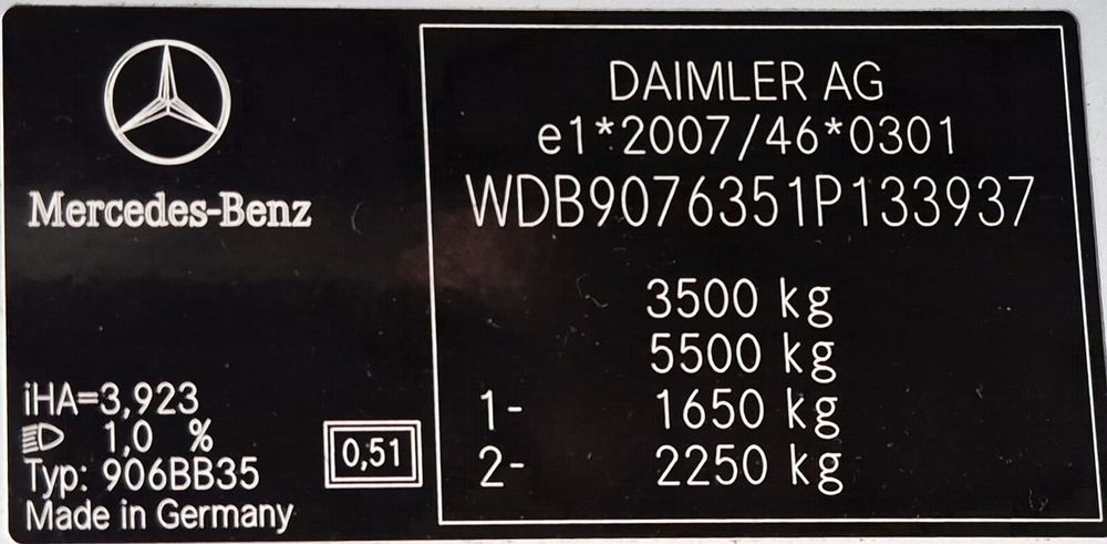 Sprinter 316 mercedes