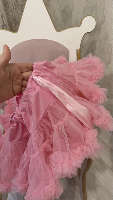Юбка розовая на девочку