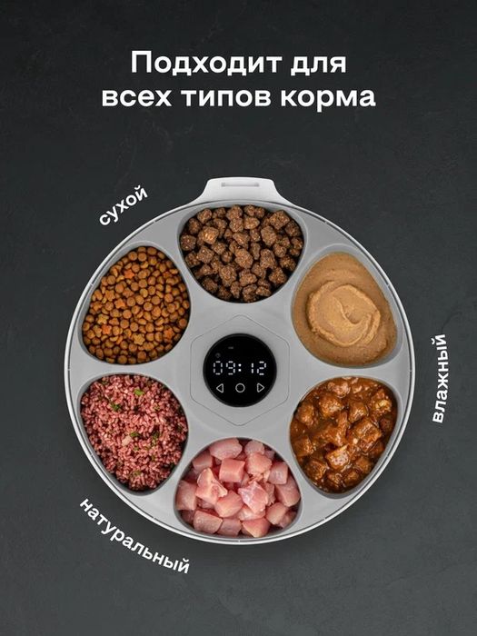 Автоматическая кормушка для кошек и собак myPet