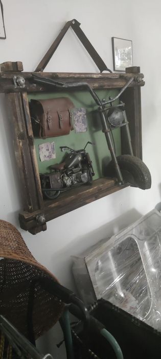 Tablou handmade lemn, tehnica mixta