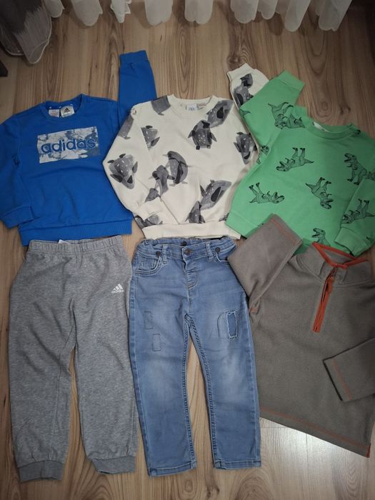 Adidas комплект , Zara и Н&М блуза и др (3-4 год)