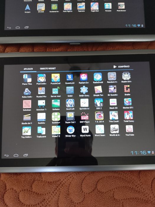 Vând sau schimb 2 tablete Acer iconia A500