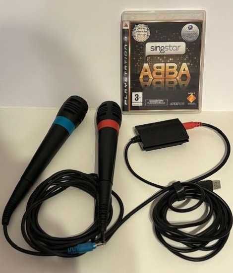 SingStar Микрофони с кабел + Игра за ПС3 / PS3 / PLAYSTATION 3