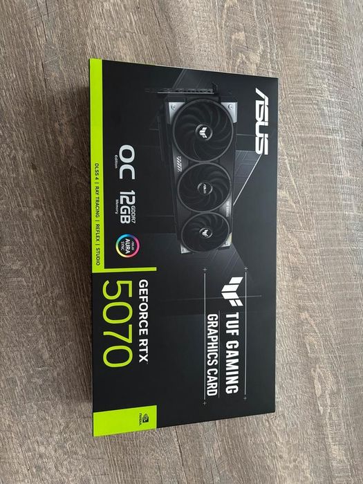 Ambalaj nou și original ASUS TUF-RTX5070-O12G-GAMING (NVIDIA)
