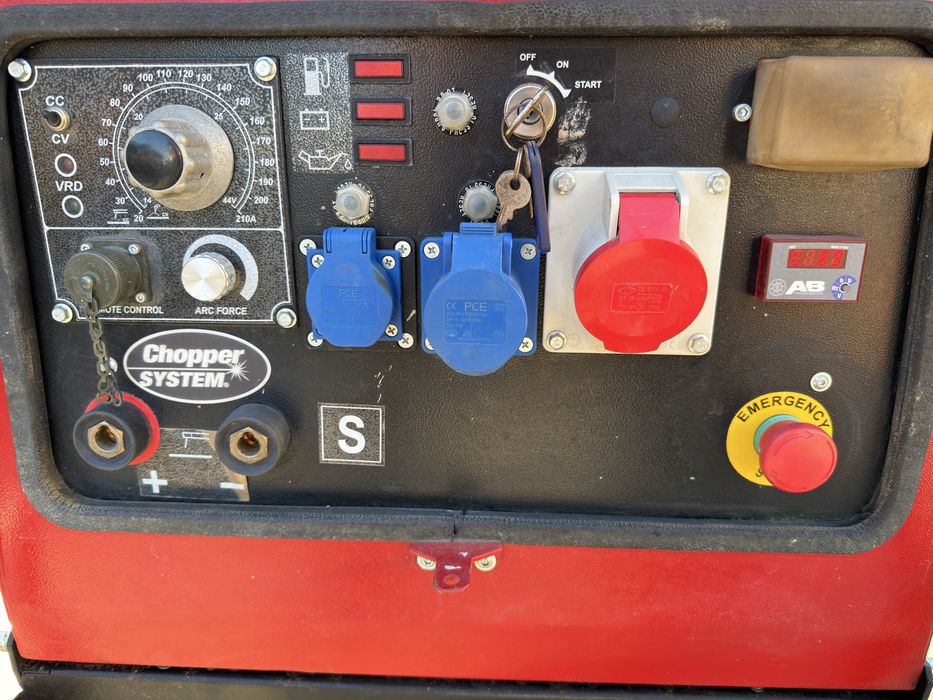 Generator de sudura Mosa Diesel - MMA / Mig Mag / 380v -6kw / 210a