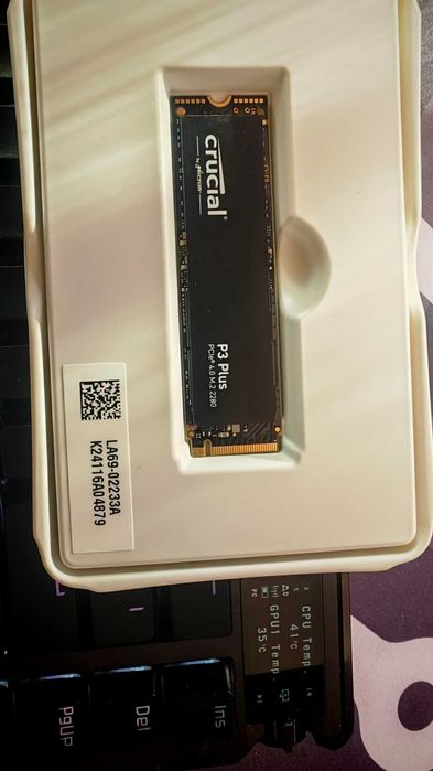Памет SSD 4TB Crucial P3 Plus, NVMe, M.2 (2280)