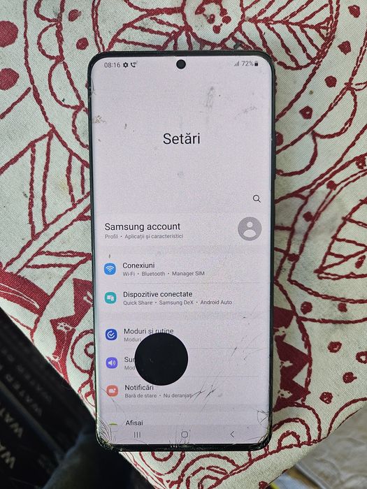 Samsung s 20 ultra 5g display spart functional