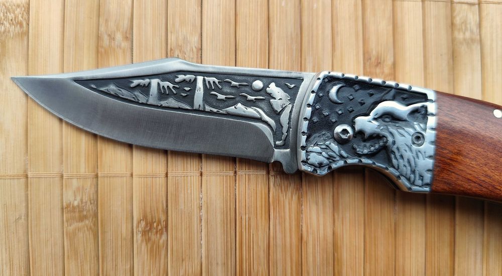 Сгъваем джобен нож Орел / Вълк