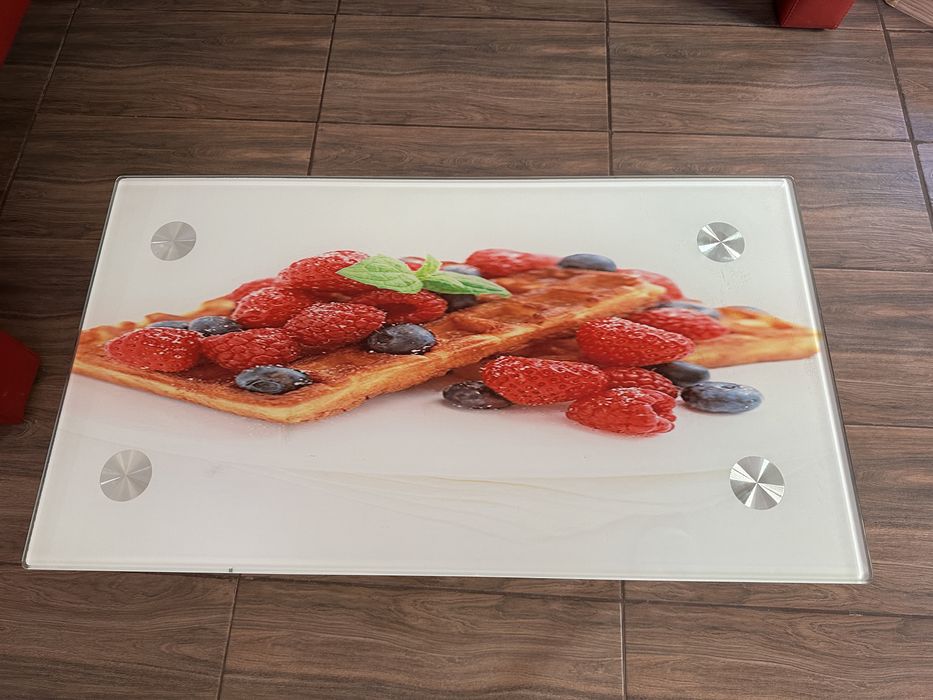 Coltar + masuta cu imprimeu fructe