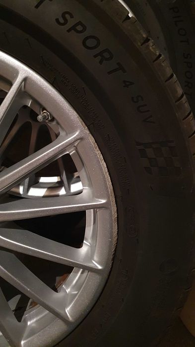 Jante originale JAGUAR F-PACE R18 cu cauciucuri vară noi Michelin 2019