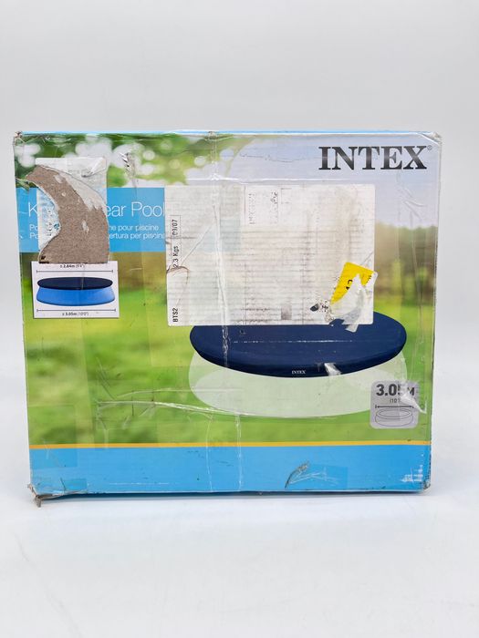 Acoperire INTEX transparentă pentru bazine pentru piscină