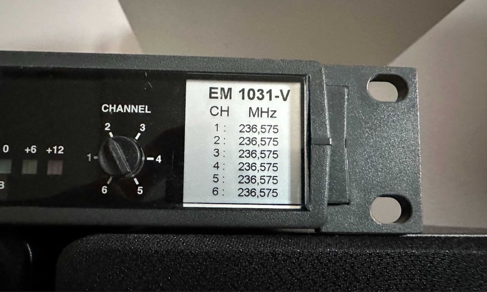 Sennheiser receiver EM 1031-V 236.575 Mhz microfon statie profesional